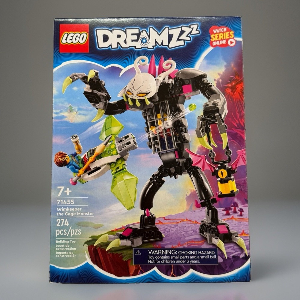 Lego Dreamzzz 71455 Grimkeeper The Cage Monster NEW FACTORY SEALED RETIRED